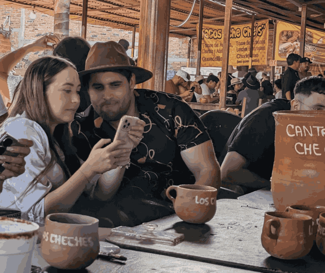 Amigos en excursión a Tequila, Jalisco, desde Guadalajara