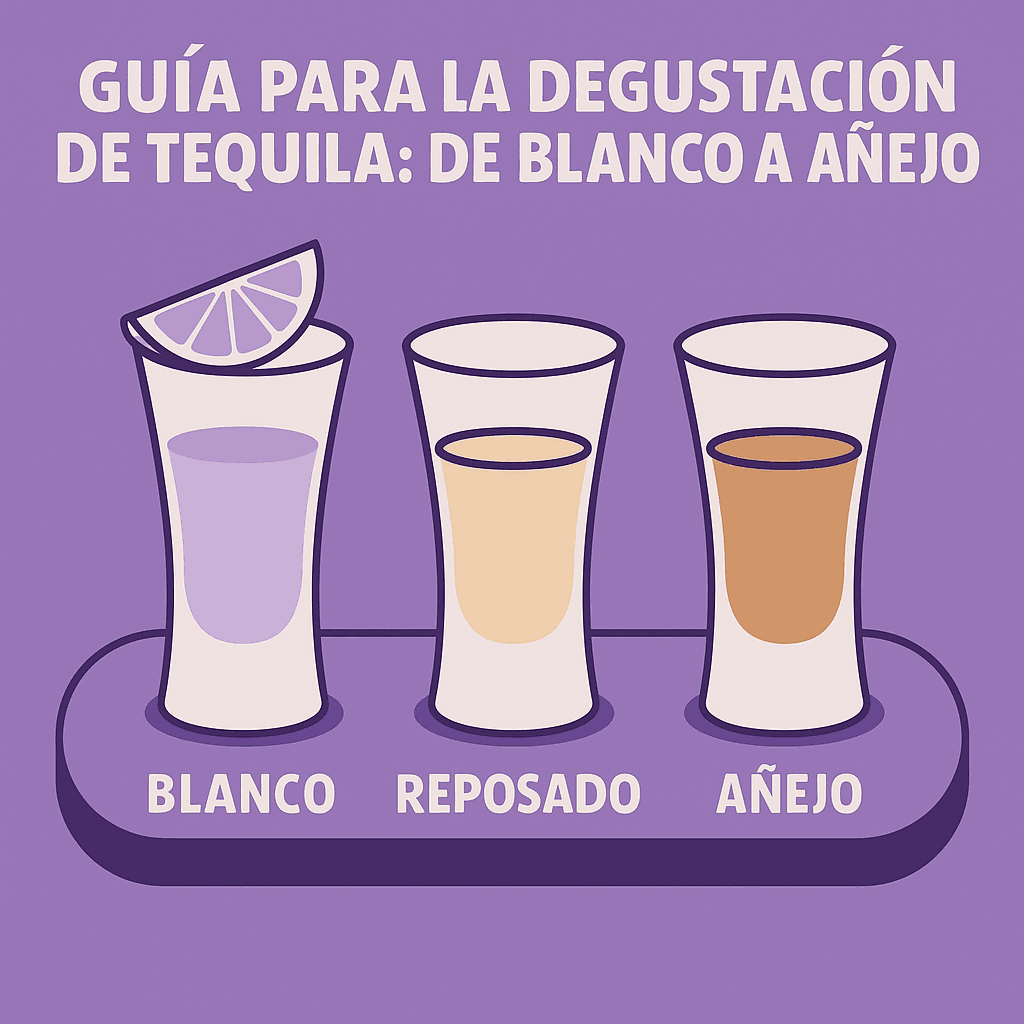 Cómo catar tequila: guía de blanco, reposado y añejo